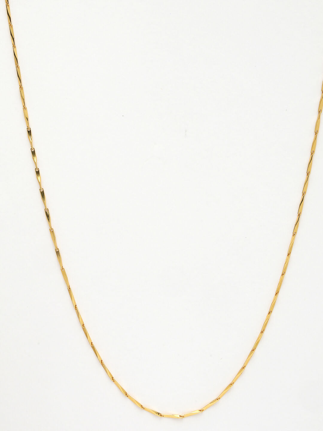 NVR Women's Gold-Polished Minimal Chain