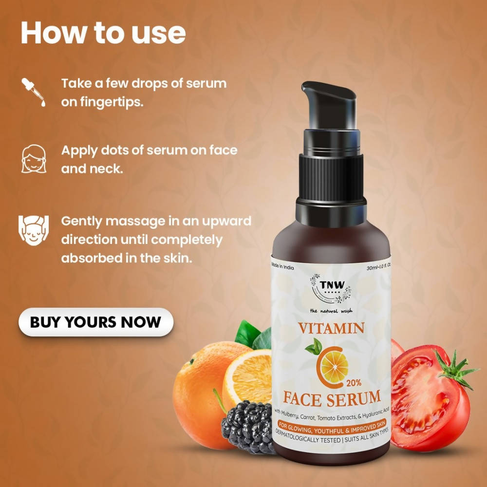 The Natural Wash Vitamin C 20 % Face Serum