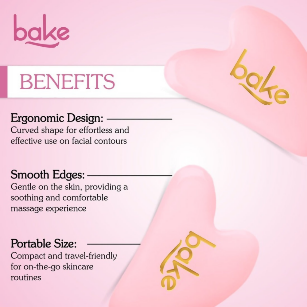 Bake Quartz Gua Sha Face Massage Tool