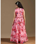 Joban Fashion Girl's Peach Color Lehenga Choli