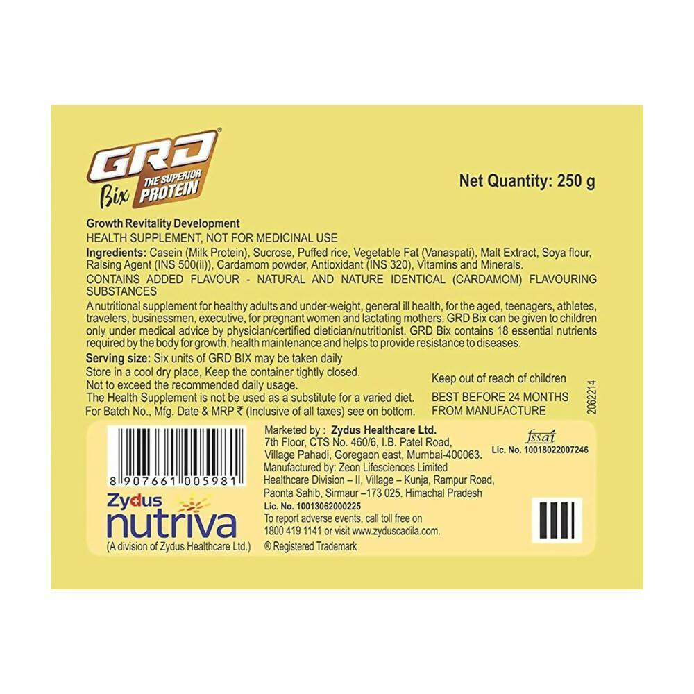 GRD Bix The Superior Protein Diskette for Immunity - Distacart