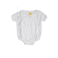 Sunshine Baby Cute Organic Muslin Cotton Kimono Rompers For Babies - White