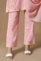 Joban Fashion Pink Cotton Kurta Set