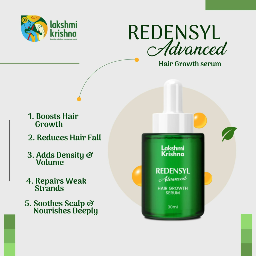 Lakshmi Krishna Naturals Redensyl Advanced Hair Growth Serum - Distacart