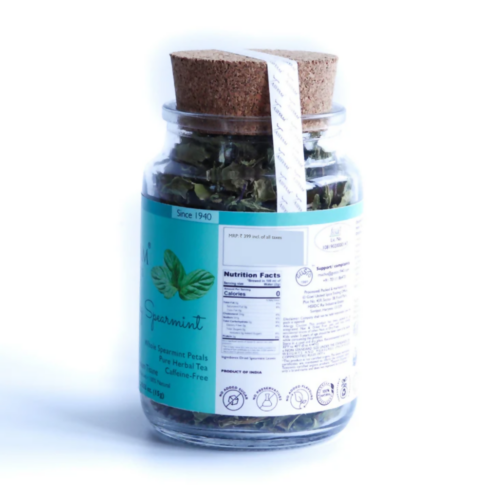 Tassyam Organics Refreshing Spearmint Herbal Tisane - Distacart