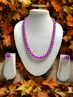 Inhanns Spectrum Everyday Pearl Sets - Single Strand - Mauve