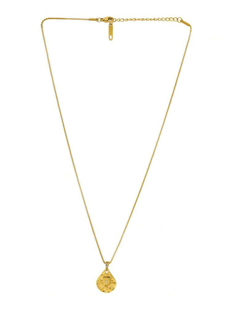 Gold Plated Necklace - Ruby Raang
