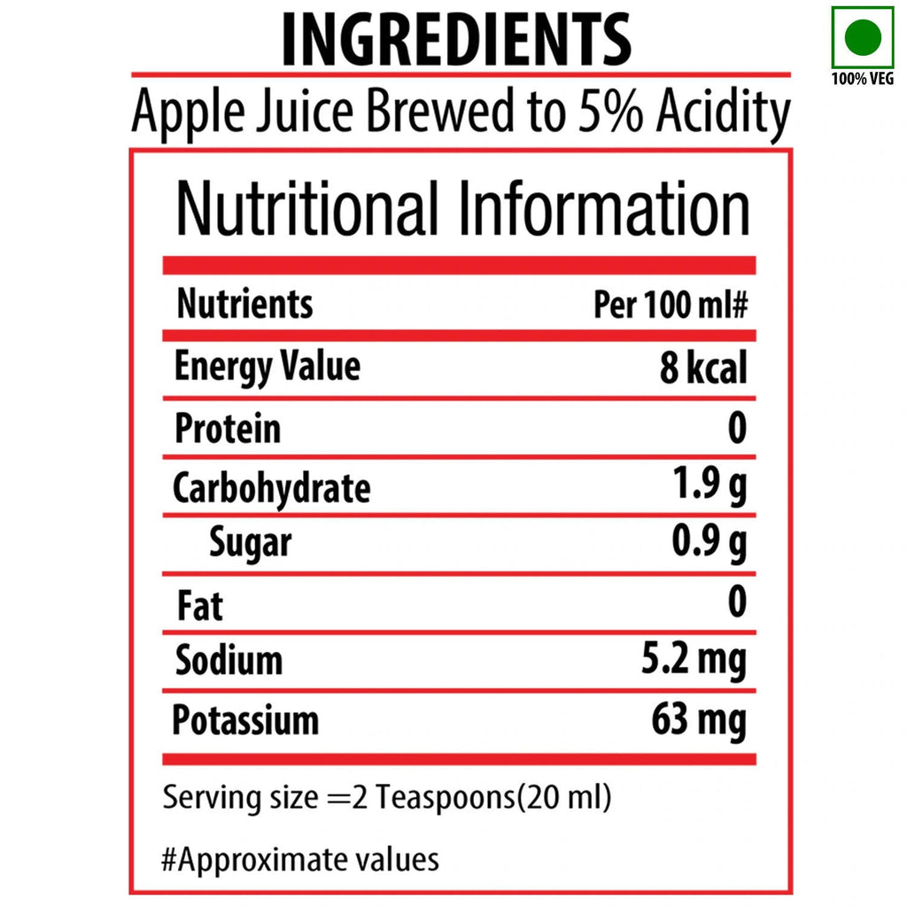 Bagrry's Apple Cider Vinegar - with the 'Mother'