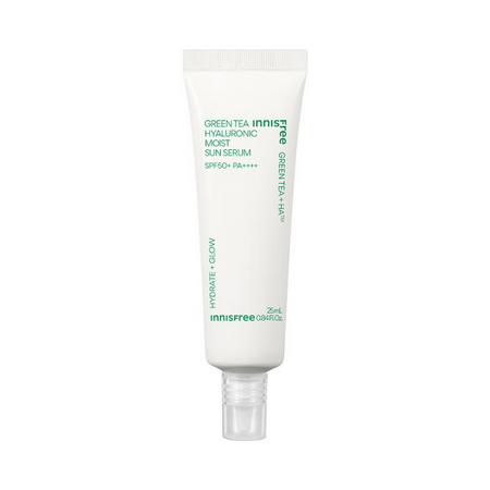Innisfree Green Tea Hyaluronic Moist Sun Serum SPF 50+ PA++++