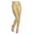 Women's Viscose Light Gold Solid Leggings for All Plus Size and Small Size