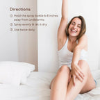 Asaya Depigmentation Underarm Mist for Dark Underarms with MelaMe Complex