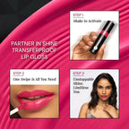 Sugar Cosmetics Partner In Shine Transferproof Lip Gloss - 10 Tangerine Tuscan