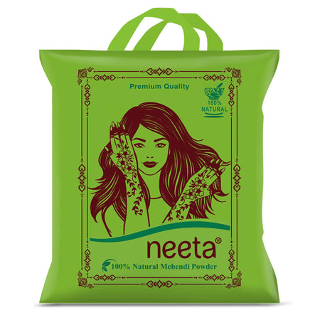 Neeta 100% Natural Henna Powder For Hair Colour And Growth|Rich Brown Shades