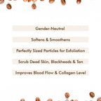 mCaffeine Naked & Raw Coffee Face Scrub with Walnut for Fresh Glow - Distacart