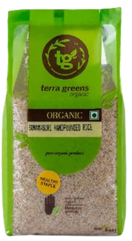 Terra Greens Organic Sonamasuri Hand Pounded Rice