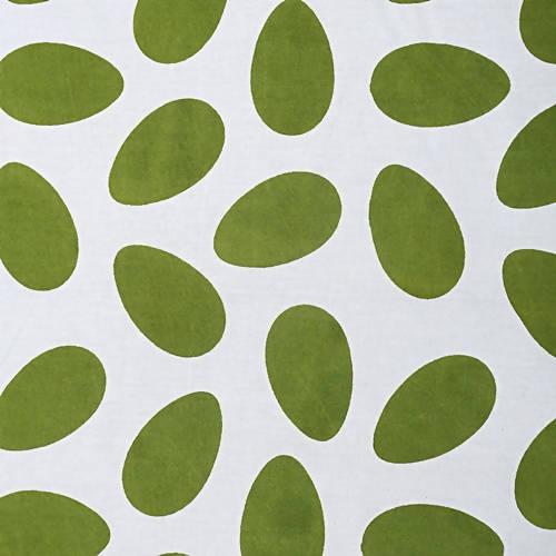 Vamika Printed Cotton Green & White Combination Bedsheet With Pillow Covers (LEOC_ANDA_G)
