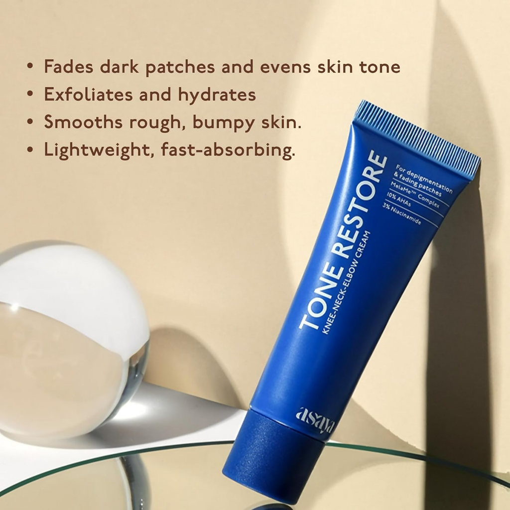 Asaya Tone Restore Advanced Pigmentation Cream with MelaMe Complex - Distacart