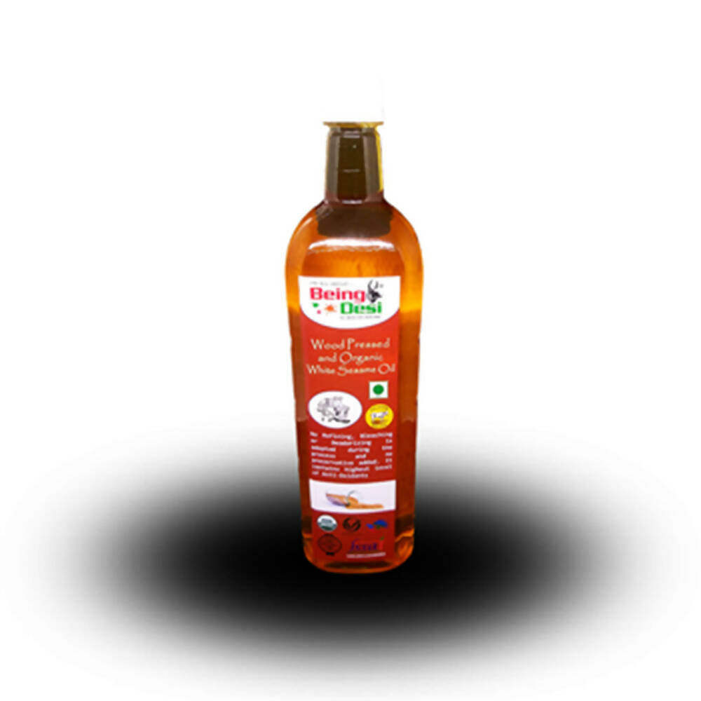 Being Desi Organic Wood pressed White Sesame Oil - Distacart