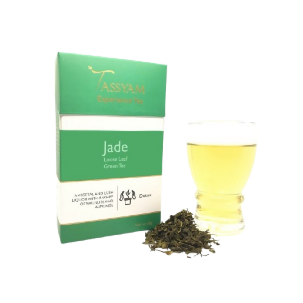 Tassyam Organics Jade Green Tea Rare - Distacart