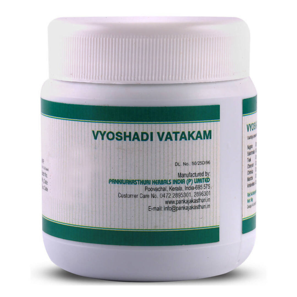 Pankajakasthuri Vyoshadi Vatakam