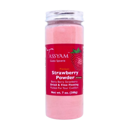 Tassyam Organics Intense Strawberry Powder