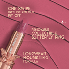 Nykaa Cosmetics X Bridgerton Creamy Matte Longwear Lipstick - Burning Desire