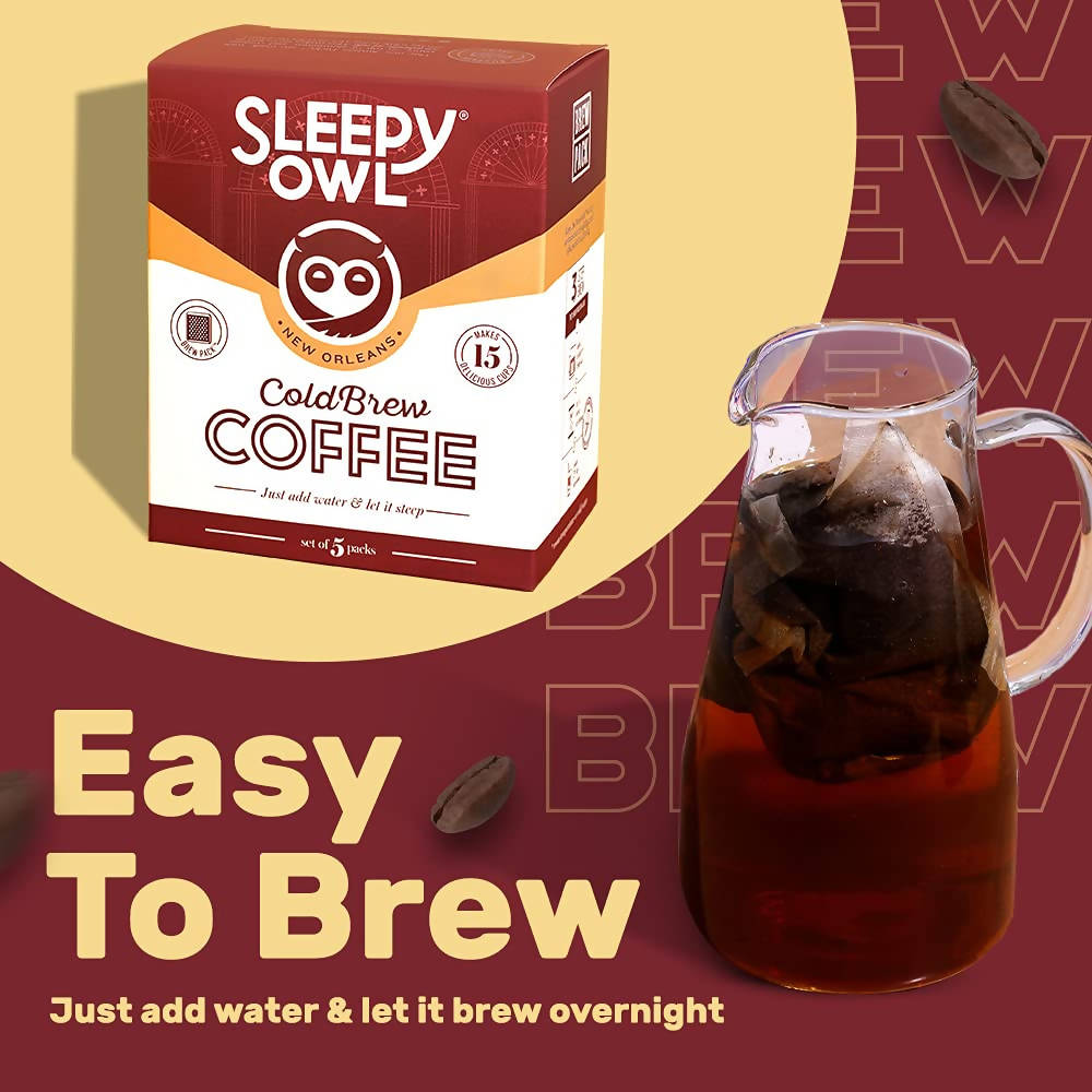 Sleepy Owl New Orleans Cold Brew Packs