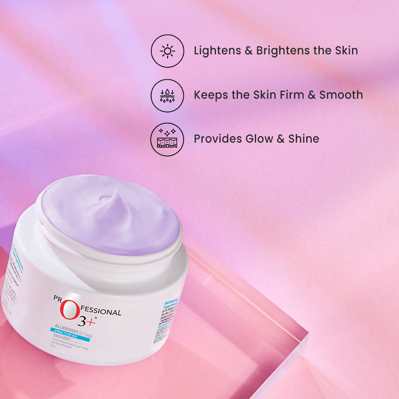 Professional O3+ Blueberry D-Tan Mask