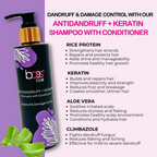 Baes Club Anti Dandruff + Keratin Shampoo