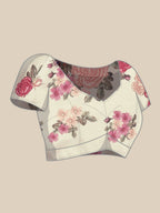 Ahalyaa Cream & Maroon Colour Floral Printed Co-ord Sets - Distacart