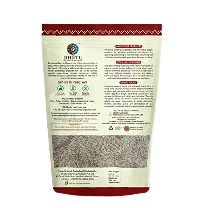 Dhatu Organics & Naturals Germinated Brown Rice