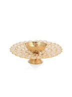 Craftvatika Gold Small Brass Puja Akhand Diya
