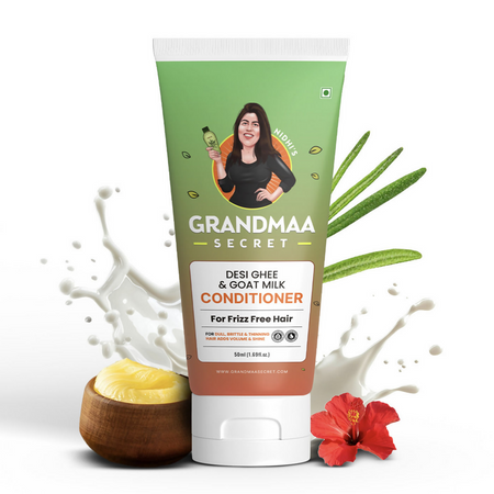 Nidhi's Grandmaa Secret Desi Ghee and Goat Milk Conditioner