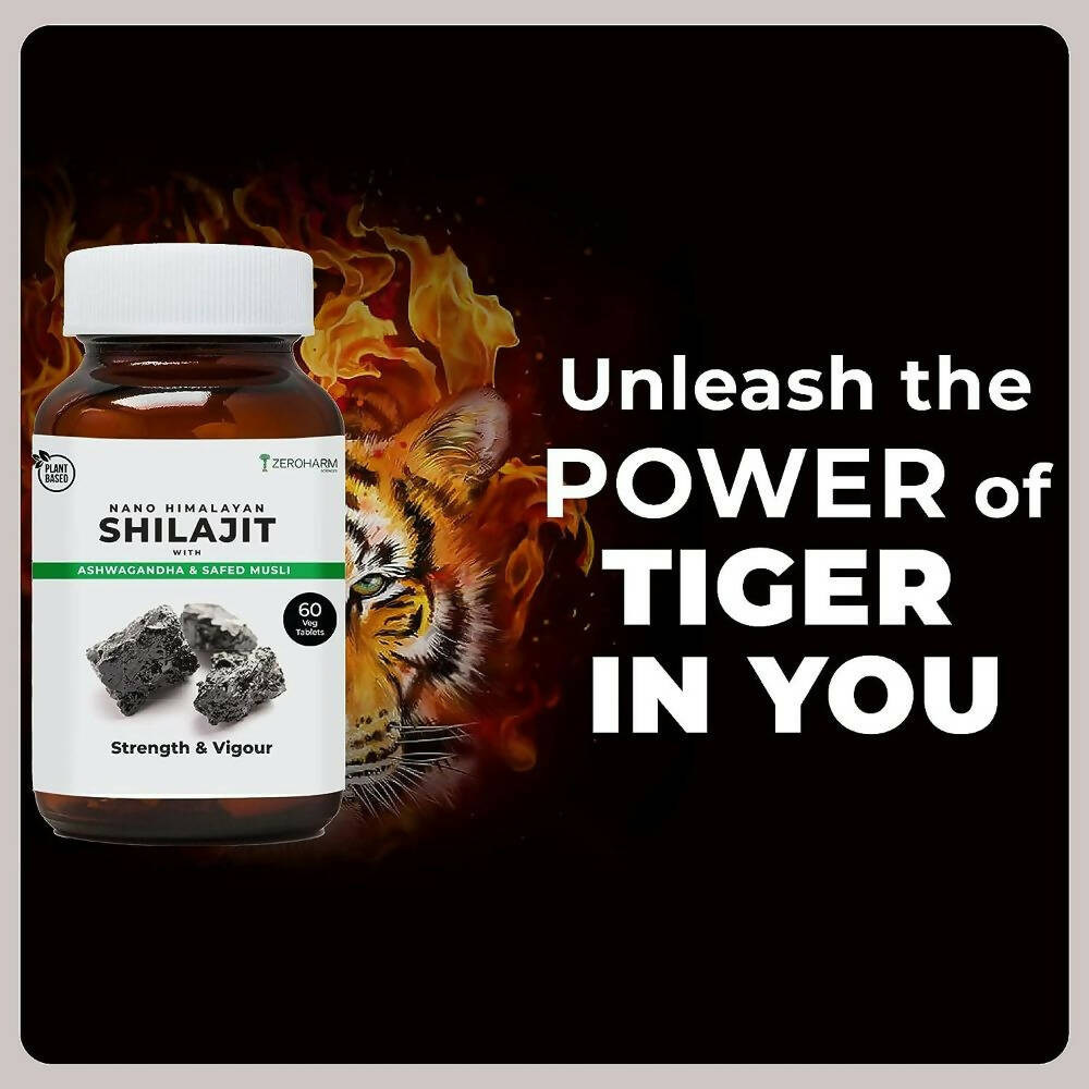 Zeroharm Nano Himalayan Sj With Ashwagandha, Safed Musli - Distacart
