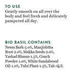 Biotique Basil & Sandalwood Refreshing Body Powder - Distacart