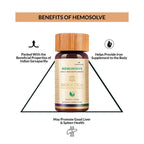 Biogetica Hemosolve - Daily Iron Supplement, 80 Capsules