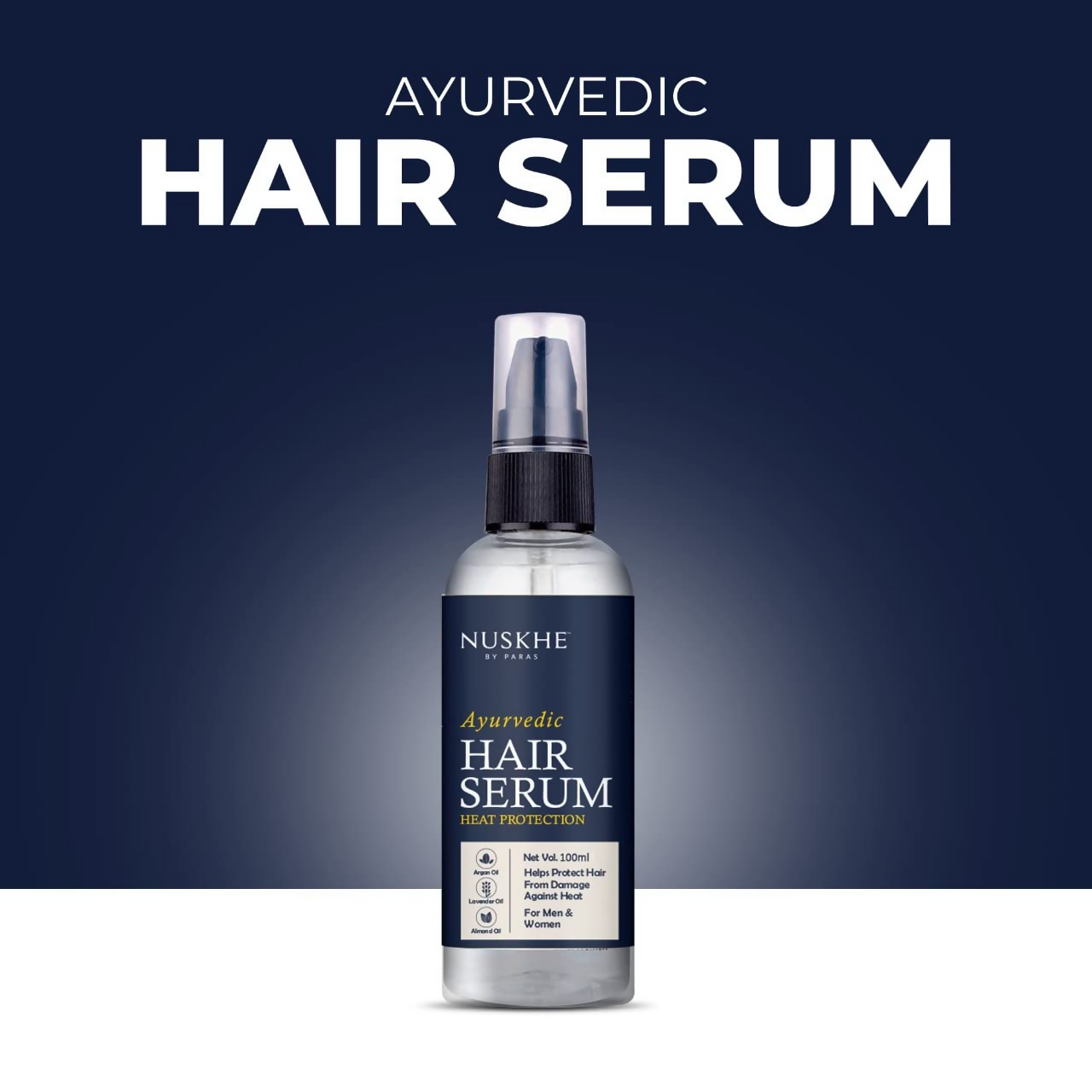 Nuskhe By Paras Hair Serum For Heat Protection