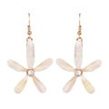 Trendoo Jewelry Gold Plated Stylish Fancy Party Wear Beige Drops