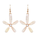 Trendoo Jewelry Gold Plated Stylish Fancy Party Wear Beige Drops