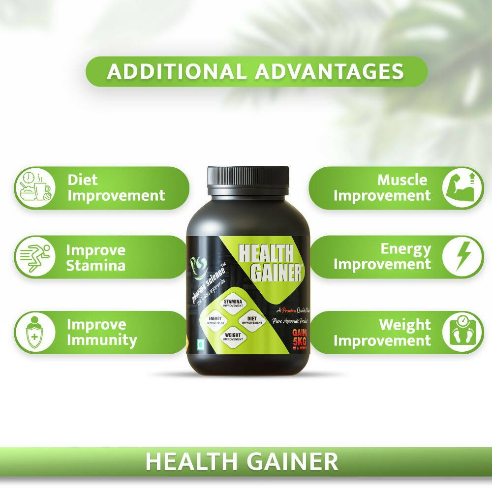 Pharma Science Weight Gainer Supplement Powder for Men and Women - Distacart
