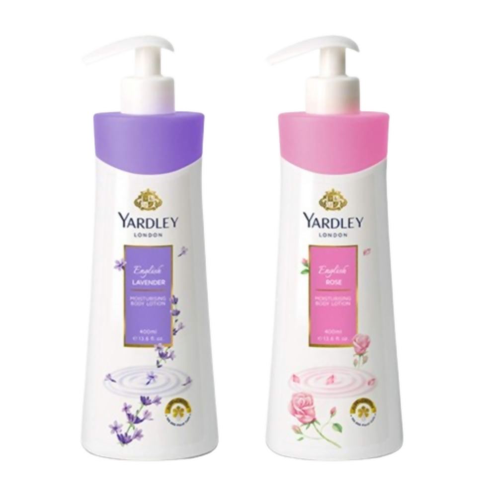 Yardley London - English Rose + English Lavender Hand & Body Lotion for Women