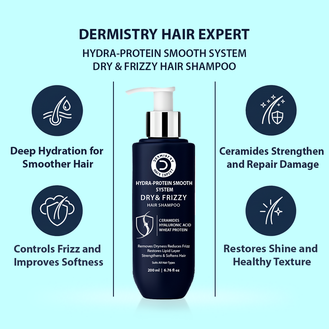 Dermistry Ceramides Protein Vitamin E Serum & Shampoo