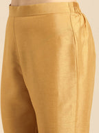 Janasya Green Regular Kurta with Trousers - Distacart