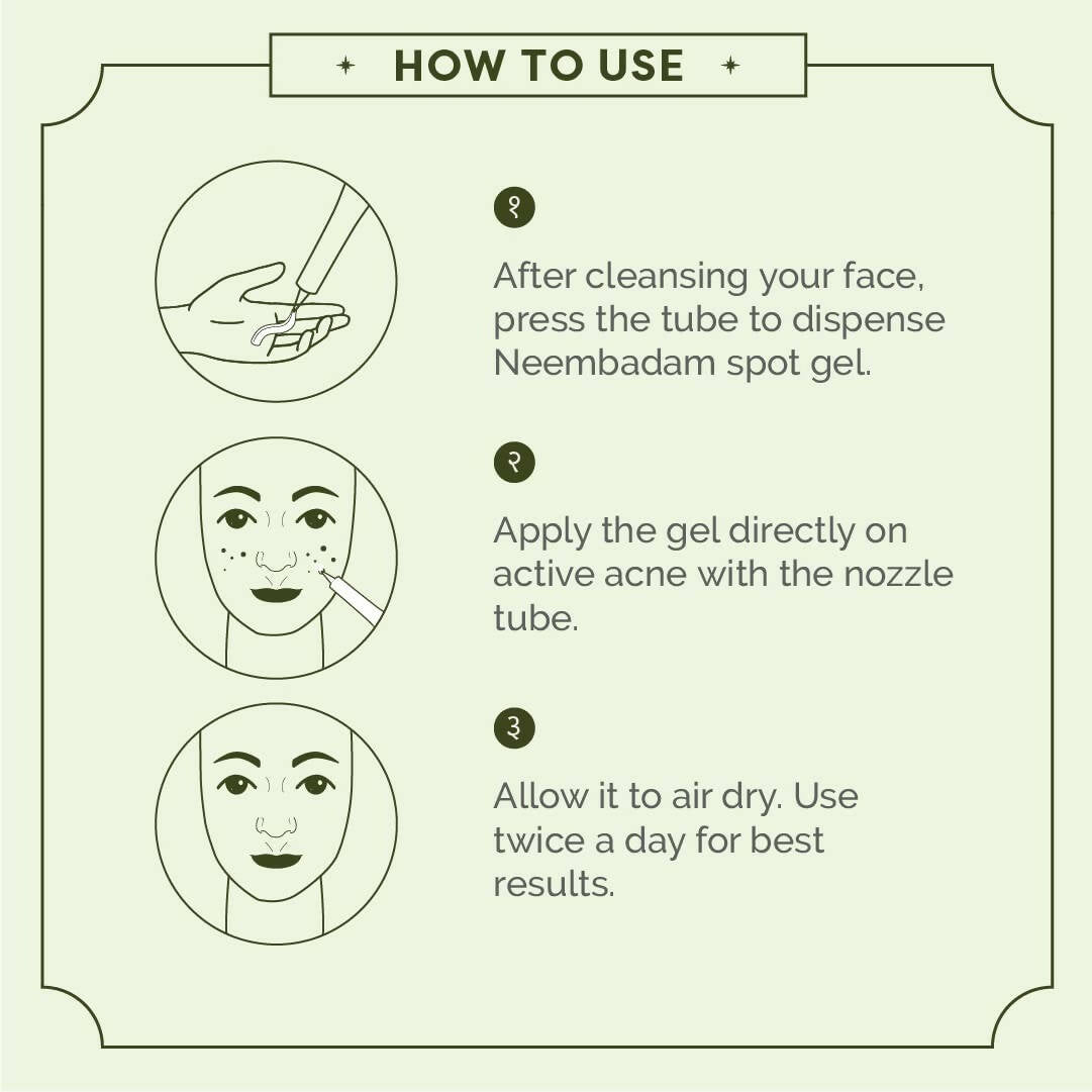 Ayuga 5% Neembadam Anti-Acne Spot Gel