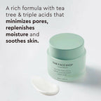 The Face Shop Tea Tree Pore Cream For Oily & Acne Prone Skin - Korean Skincare