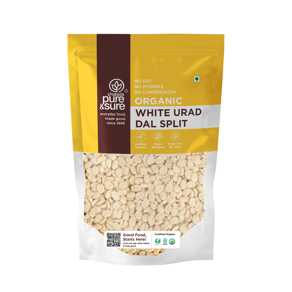 Pure & Sure Organic White Urad Dal Split - Distacart