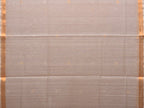 White Uppada Cotton Silk Handloom Saree with Mango Pallu Design - Global Threads