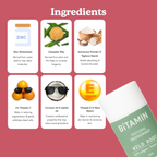 Bitamin Wild Root Natural Deodorant Roll On