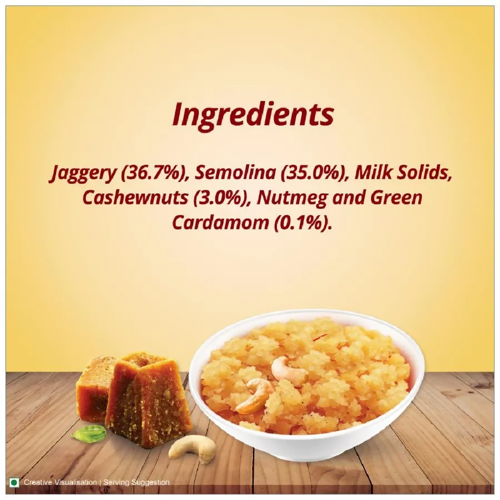 Aashirvaad Instant Suji Halwa with Jaggery - Distacart