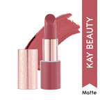Kay Beauty By Katrina Kaif Matte Drama Long Stay Lipstick - FlashBack